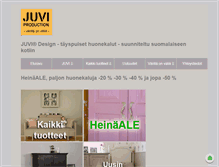 Tablet Screenshot of juvi.fi